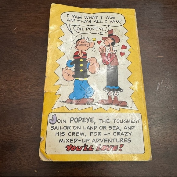 Thimble Theatre Popeye Grosset & Dunlap Tempo Books Comic Bud Sagendorf 1979 - Picture 5 of 16
